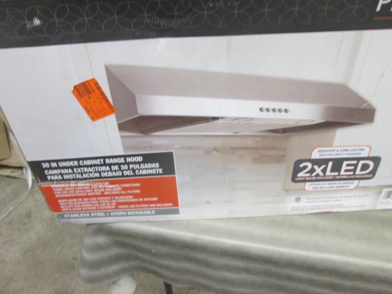 lot 300 image: Presenza 30 in. Under Cabinet Range...