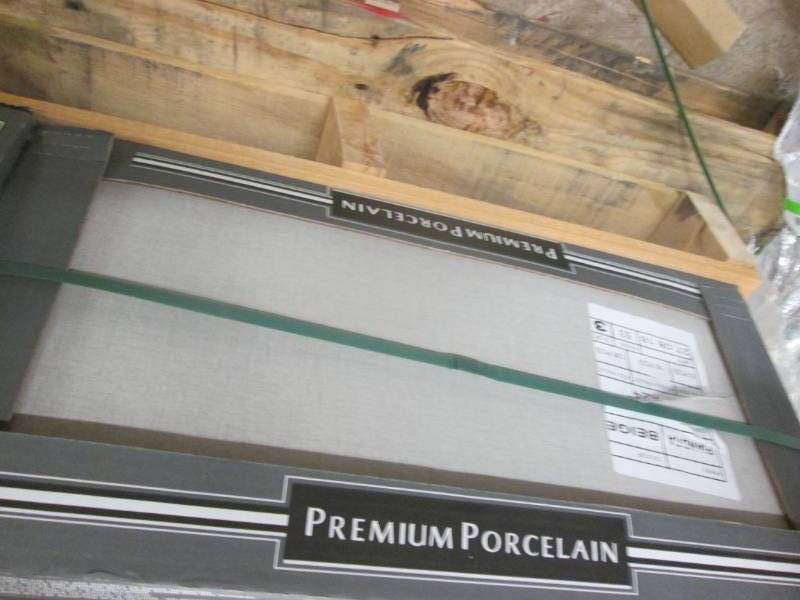 lot 335 image: 8 Cases MSI Fiandra Beige 12 in. x ...