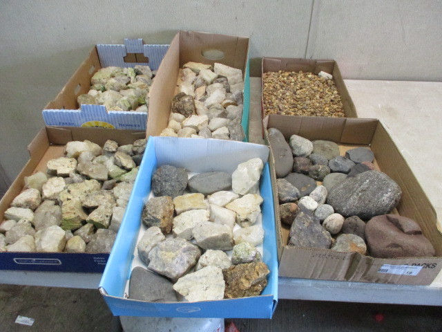 lot 32 image: Collectible Rocks