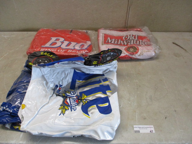 lot 47 image: Nascar Beer Inflatables