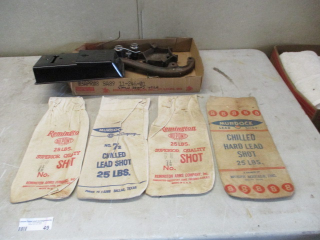 lot 49 image: Lead Shot Bags