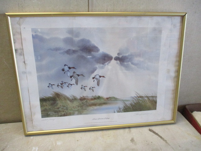 lot 95 image: Ducks Unlimited Proof Print
