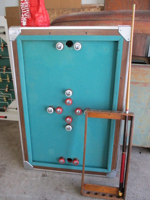 lot 122 image: Bumper Pool and Foosball Tables