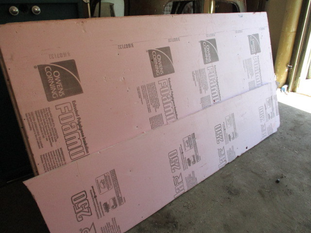 lot 131 image: Styrofoam insulation pieces