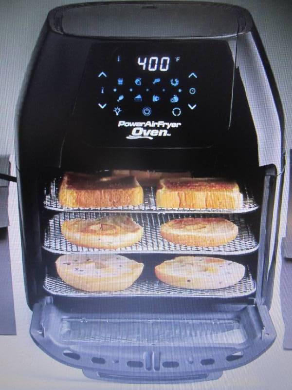 lot 16 image: 7-In-1 Power Air Fryer Oven - As Se...