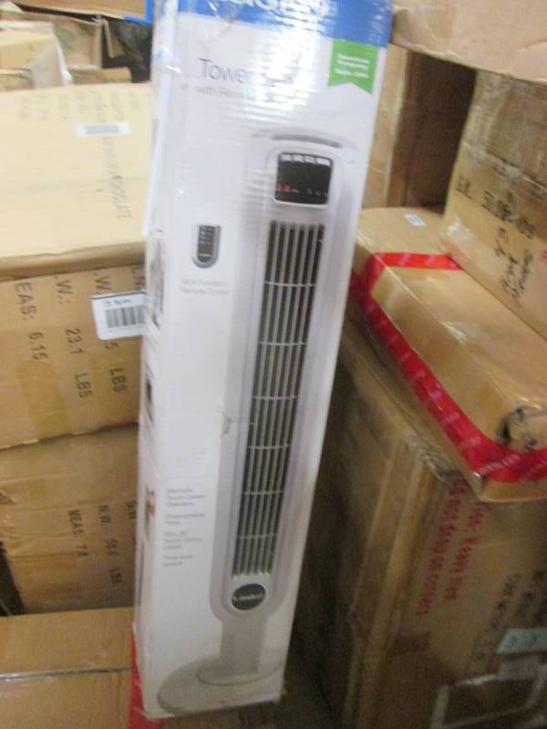 lot 38 image: 36 Tower Fan with Remote by Lasko ...