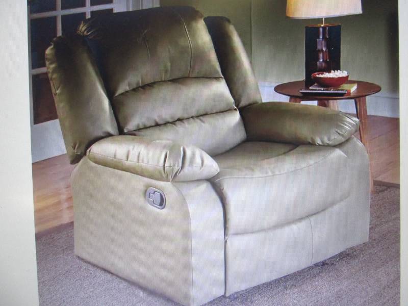 lot 51 image: Overstuffed Recliner open box Retai...