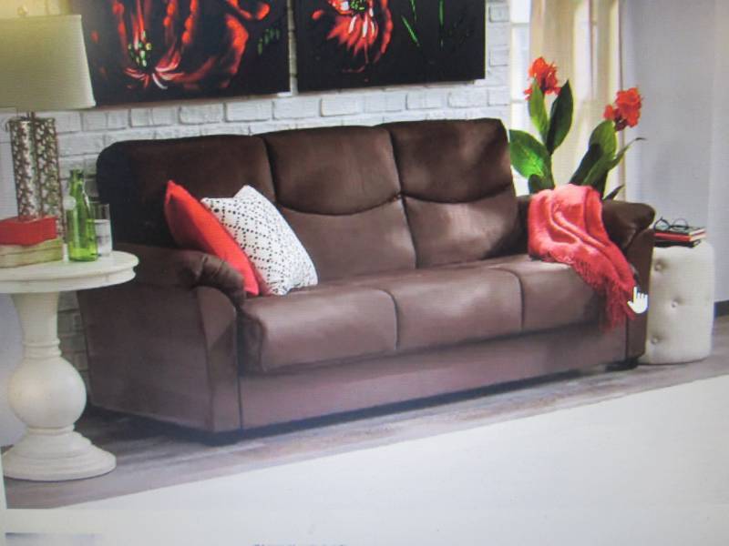 lot 99 image: Improved Super Plush Sofa open box...