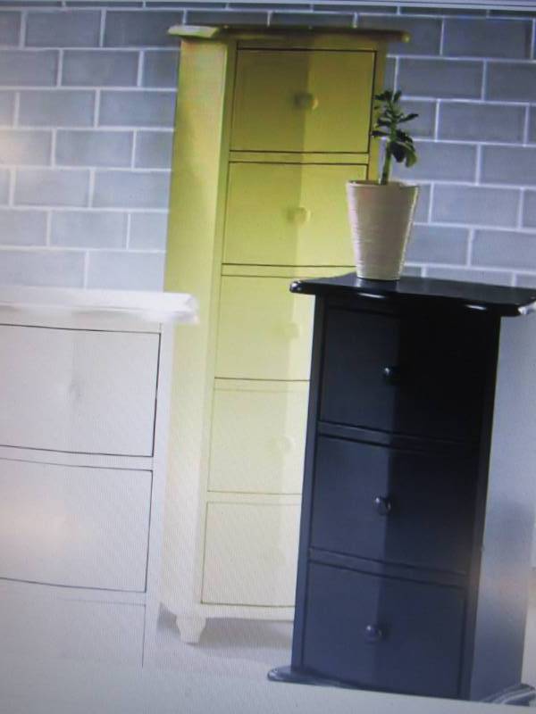 lot 100 image: 5-Drawer Cabinet open box Retail $1...