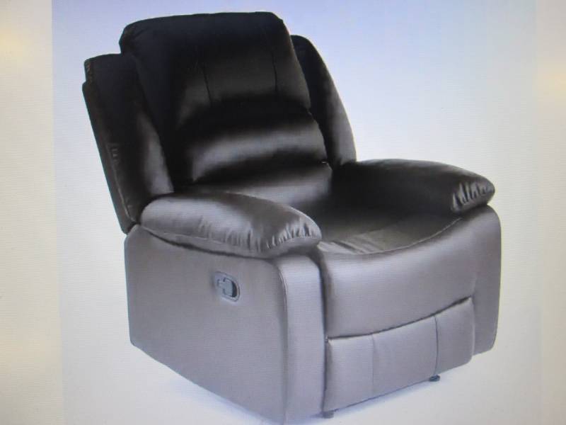 lot 103 image: Overstuffed Recliner open box Retai...