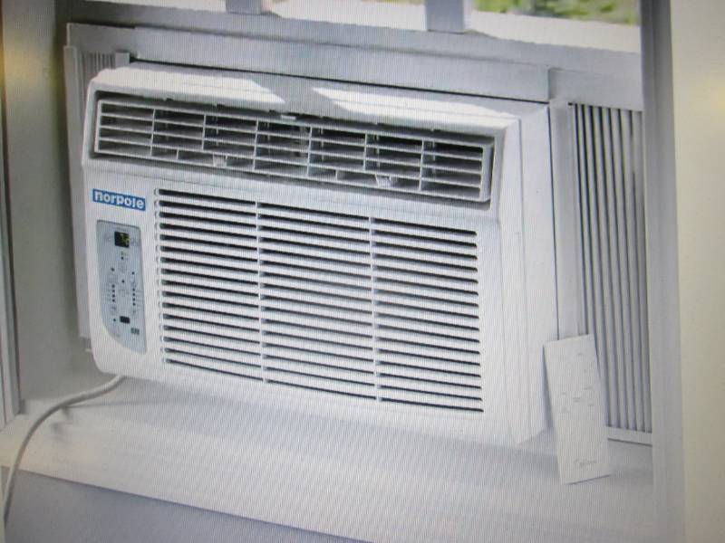 lot 110 image: 6000 BTU Window AC Unit by Norpole...