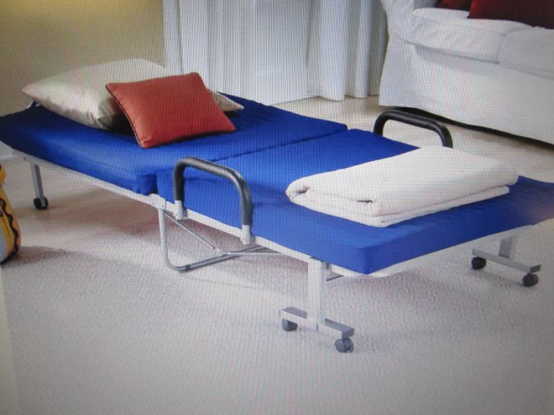 lot 131 image: Folding Bed open box Retail $299.99...