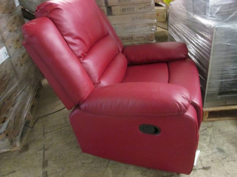 lot 136 image: Overstuffed Recliner open box Retai...