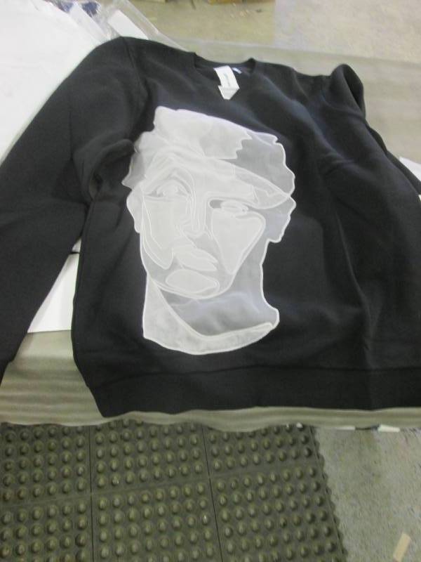 lot 202 image: Size Medium Human Habit Sweatshirt...
