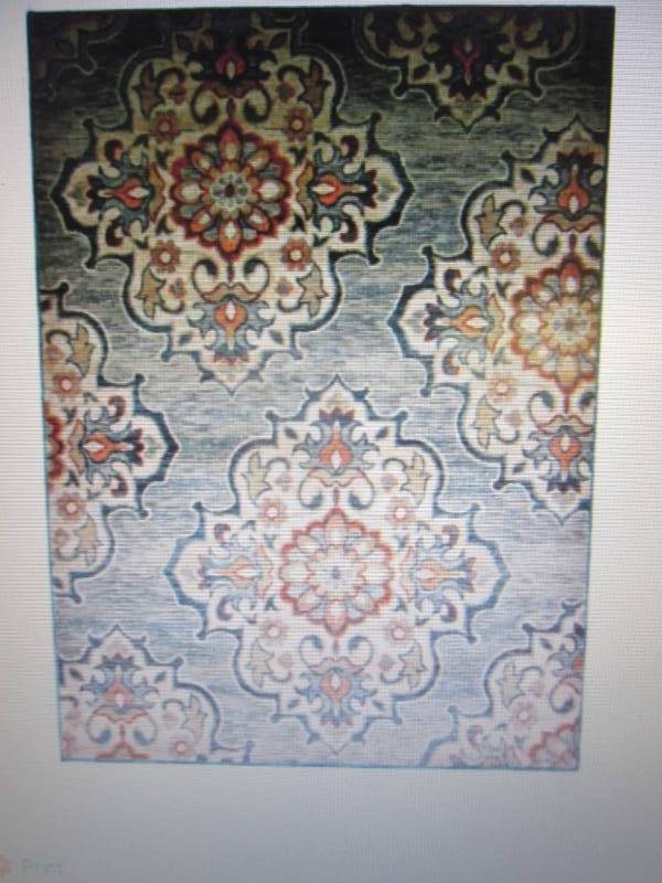 lot 230 image: Oriental Weavers Hensley Gray 1 ft....