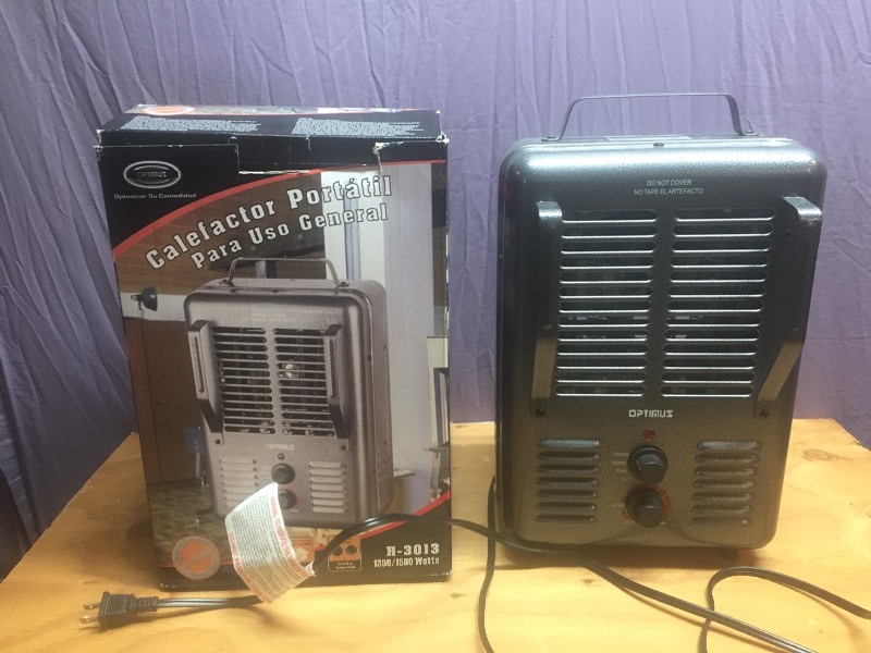 lot 11 image: Like New Portable Utility Heater