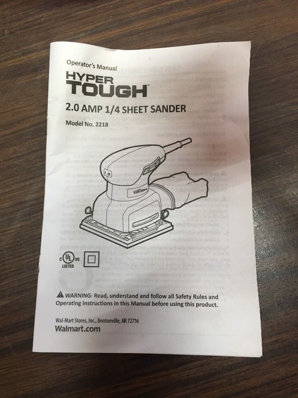 lot 37 image: Sheet Sander