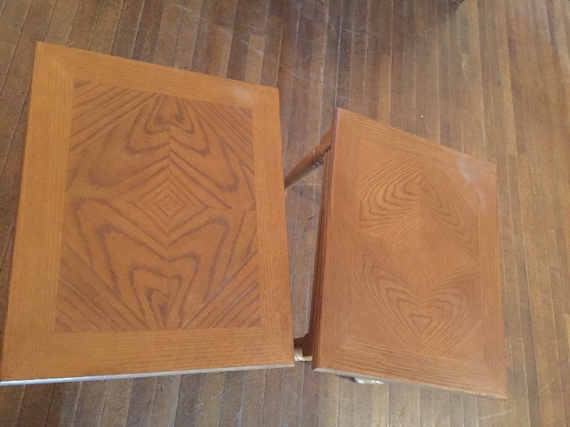 lot 60 image: Matching End Tables
