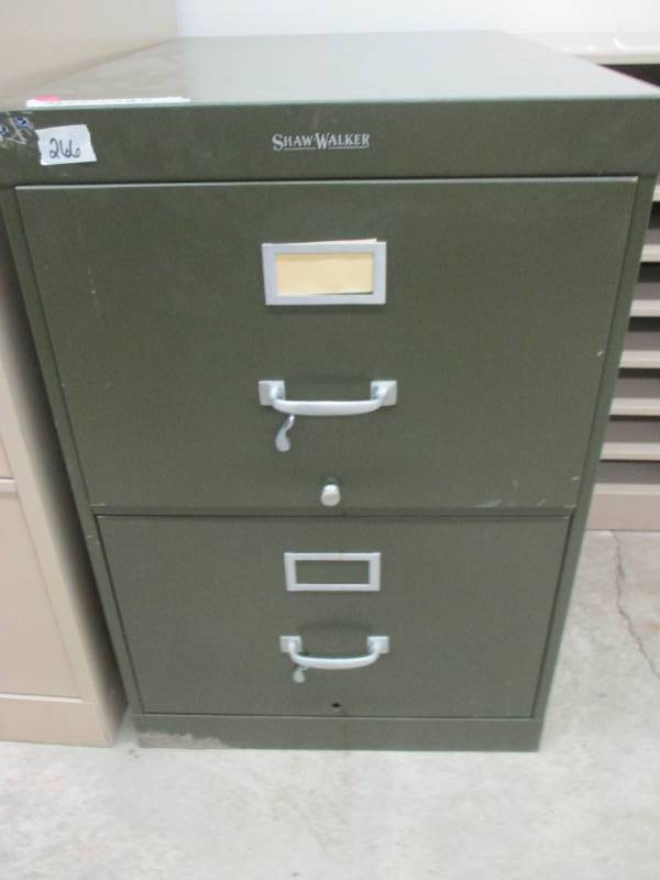 lot 21 image: 2 drawer File Cabinet 18 12 x 27x27 12