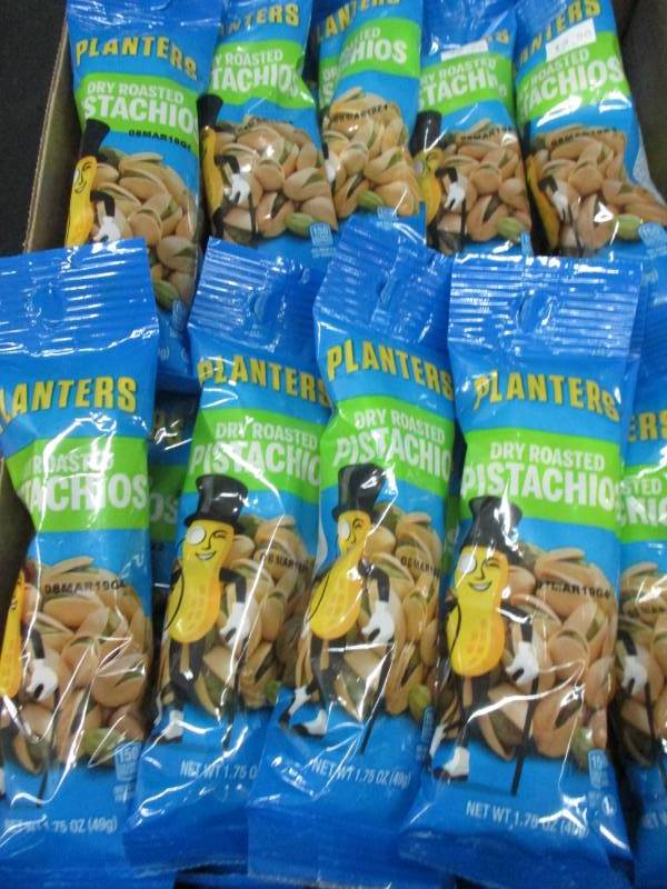 lot 119 image: 24 Bags of Pistachios