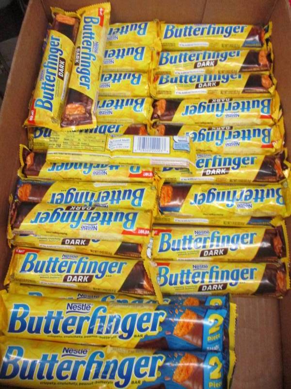 lot 129 image: 42 butterfingers