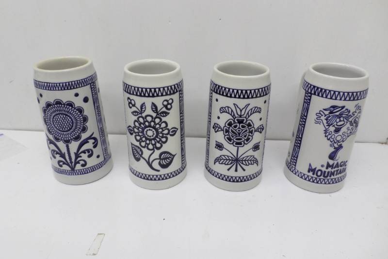 lot 69 image: 4 Steins