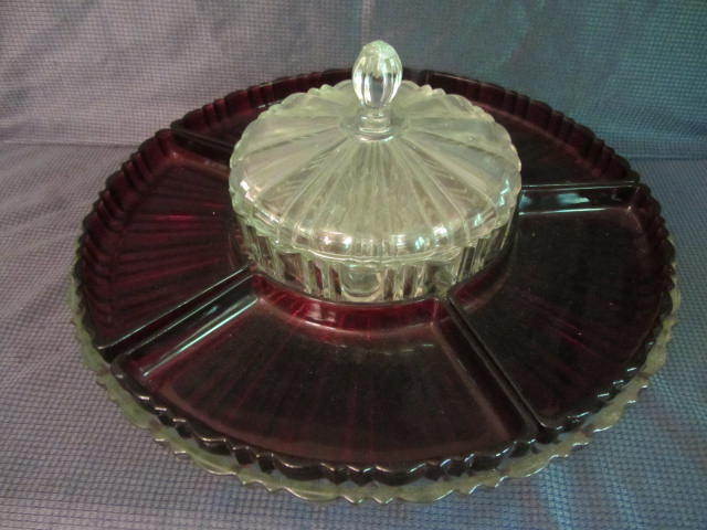 Royal Ruby Relish Set