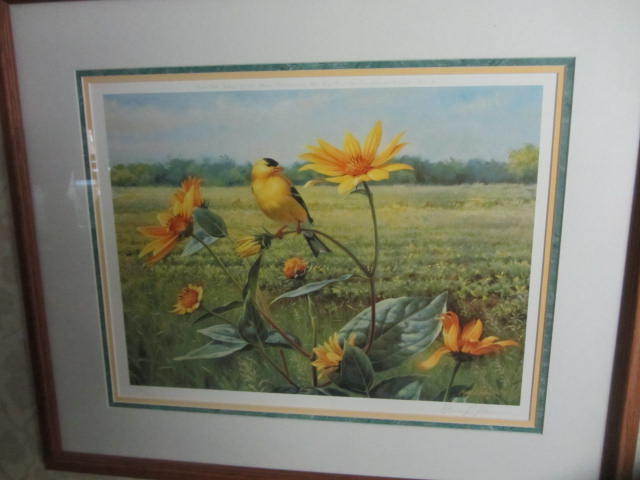 Gold Finch Print