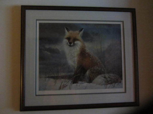 Red Fox Print