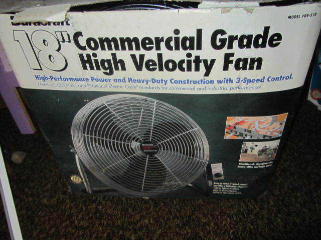 High Velocity Fan