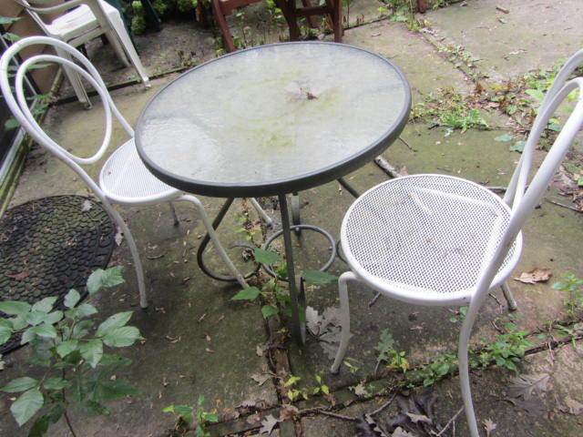 Patio Table, Chairs