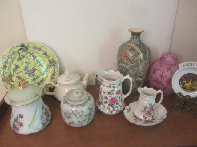 Vases, Plates, Pitcher