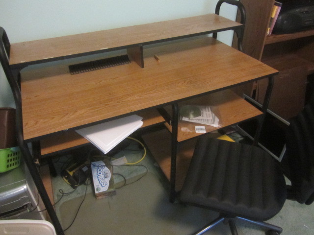Computer Desk, Chair