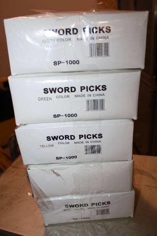 lot 122 image: Sword Picks