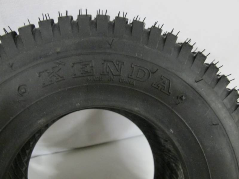 lot 47 image: Pair of Kenda K358 Turf Rider Lawn and Garden Bias Tire - 135-6 - NEW