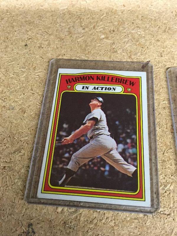 lot 66 image: Two Harmon Killebrew Cards