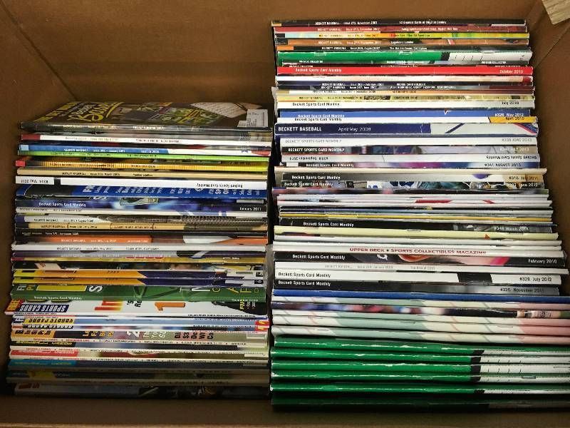 lot 95 image: Box Of Beckett Magazines