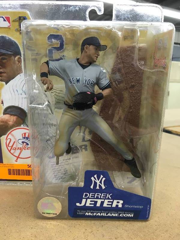 lot 92 image: Derek Jeter Figurine