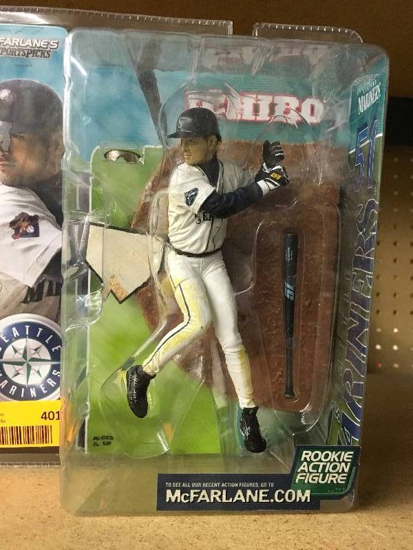 lot 54 image: McFarlane Ichiro Suzuki Figurine