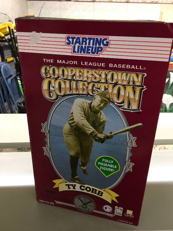 lot 20 image: Starting Lineup Cooperstown Collection Ty Cobb Figurine
