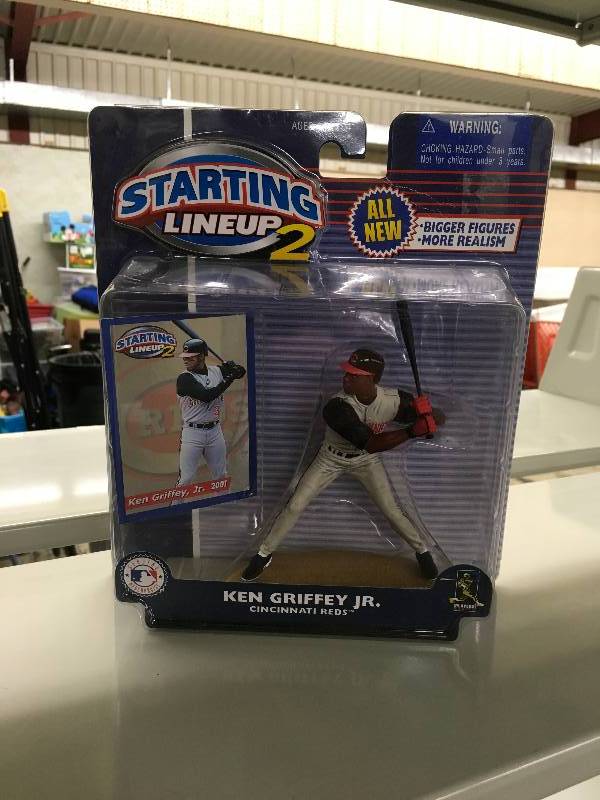 lot 31 image: Starting Lineup 2 Ken Griffey Jr. Figurine