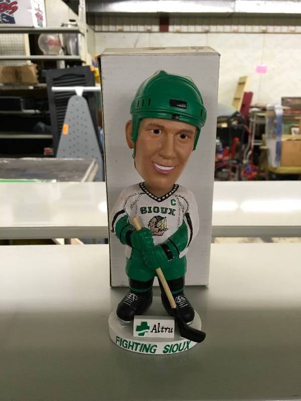 lot 36 image: UND Sioux Jeff Panzer Bobble Head