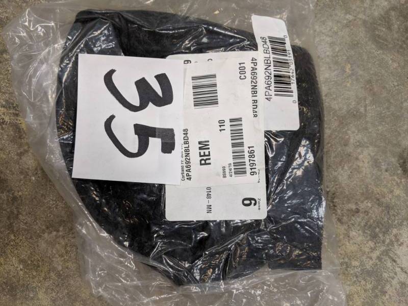 lot 35 image: Cortland Intimates Full-Figure Soft Cup Bra black 48D NEW