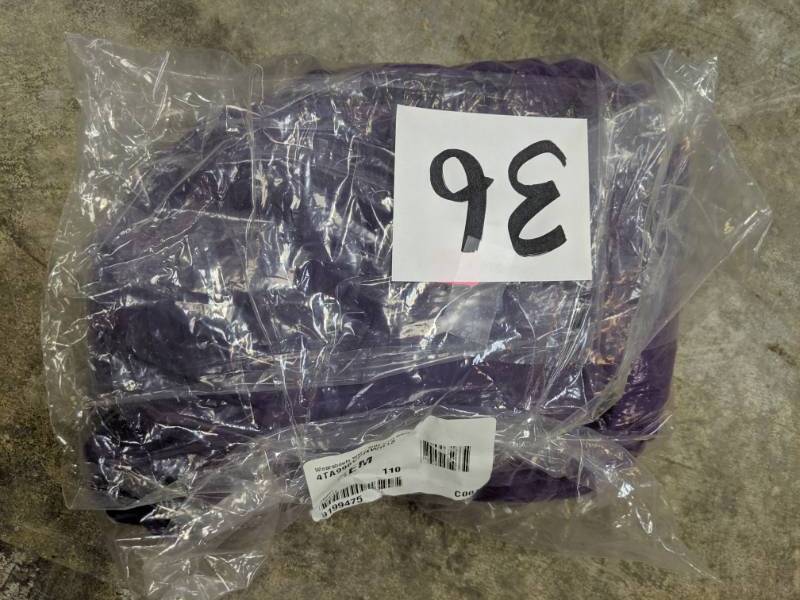 lot 36 image: Wearabouts Womens Side Knot Dress purple 18W NEW