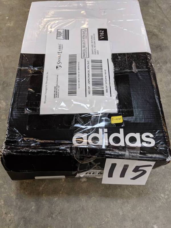 lot 115 image: adidas Mens Cloudfoam Ultimate Running Shoe 10 NEW