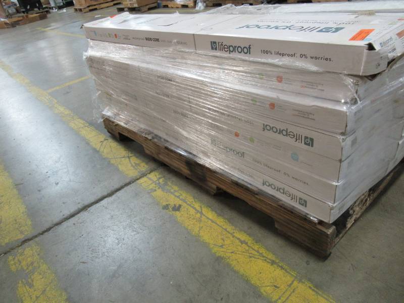 lot 54 image: LifeProof Trail Oak 8.7 in. x 47.6 in. Luxury Vinyl Plank Flooring (20.06 sq. ft.  case) - 13 cases