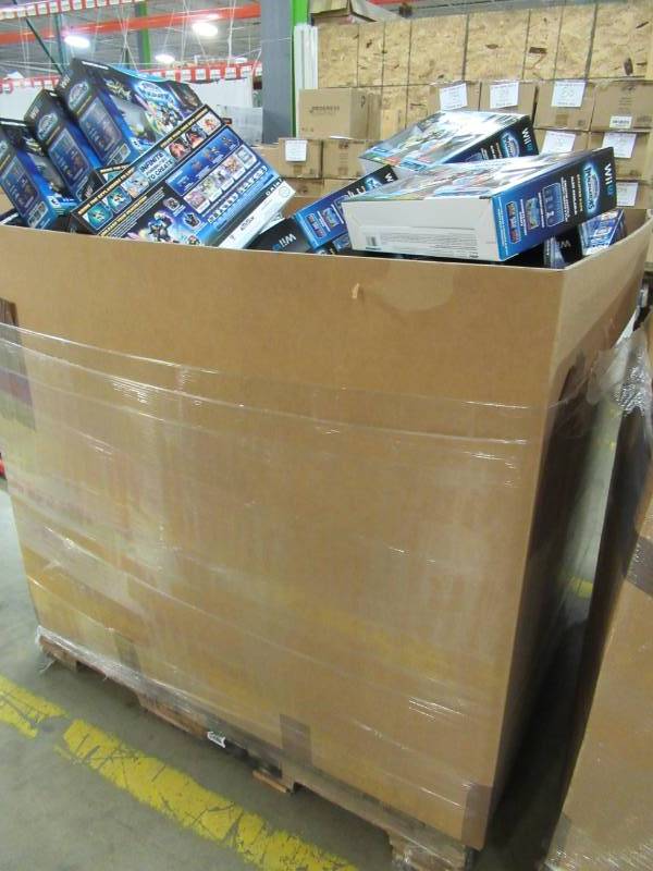 lot 27 image: WHOLESALE MIXED PALLET OF RETURNS - NINTENTO Wii SKYLANDERS STARTER PACKS AND OTHER ELECTRONICS