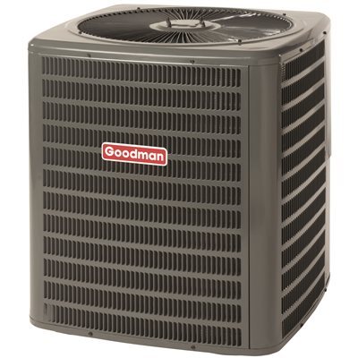 lot 28 image: Goodman 5 TON R-10A 14 Seer Heat Pump, VSZ140601 - New in Box