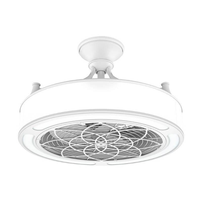 lot 76 image: Anderson 22 in. IndoorOutdoor White Ceiling Fan, CF0140