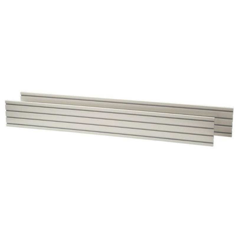 lot 99 image: Gladiator 96 in. W Garage Wall Storage GearWall Panel (2-Pack) - One piece is broken